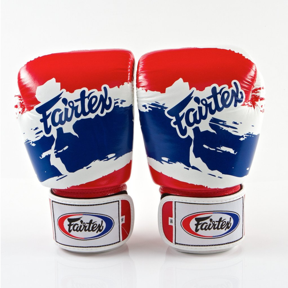 Fairtex | 限量款 泰國國旗 拳擊手套 (BGV1 Thai Pride)-12oz